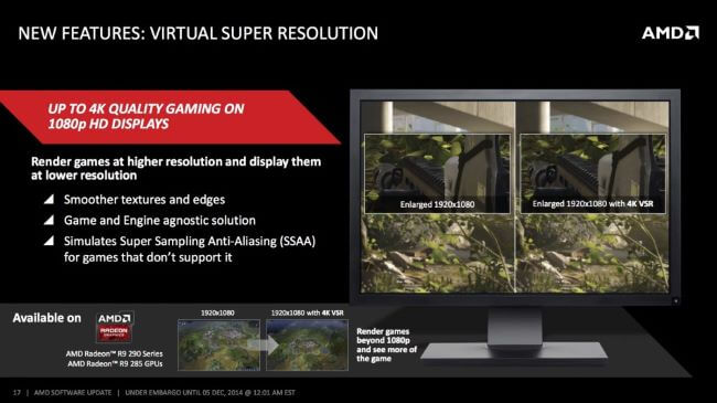 Виртуальное сверхвысокое разрешение AMD стоит ли включать